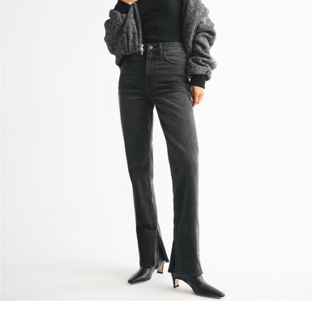 Abercrombie & Fitch 90s Straight Ultra High Rise